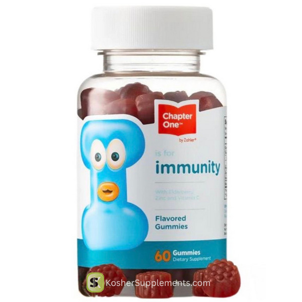 Chapter One by Zahler Immunity 60 Gummies for Kids Immune Support